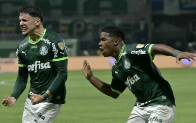 Joaquin Piquerez i Endrick u dresu Palmeirasa