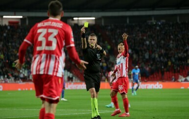 Crvena zvezda na utakmici Lige prvaka