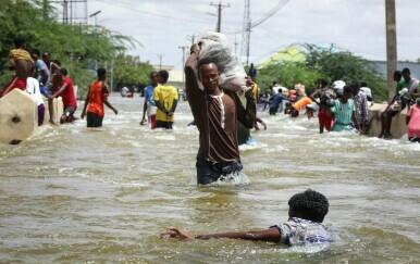 Poplave u Somaliji, ilustracija