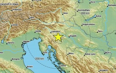 Potres pogodio Sloveniju