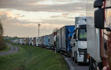 Blokada vozača na granici s Ukrajinom