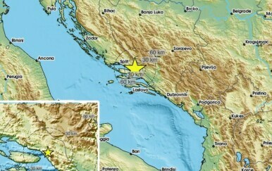 Potres kod Makarske