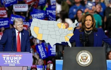 Donald Trump i Kamala Harris