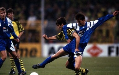 Igrači Slovana 1995. protiv Borussije Dortmund