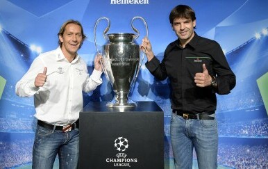 Michel Salgado i Fernando Morientes