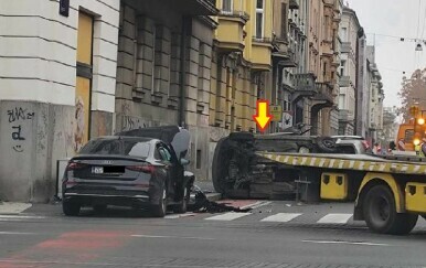 Prometna nesreća u Zagrebu