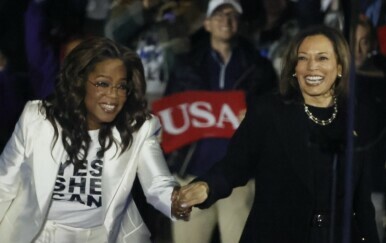 Kamala Harris i Oprah Winfrey