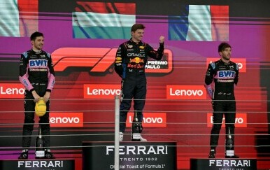 Ocon, Verstappen i Gasly