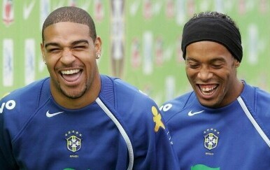 Adriano i Ronaldinho