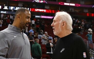 Ime Udoka i Gregg Popovich