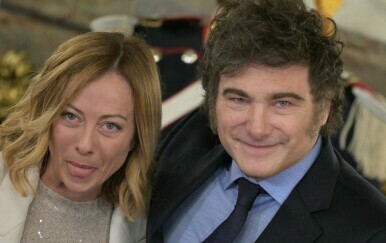 Giorgia Meloni, Javier Milei