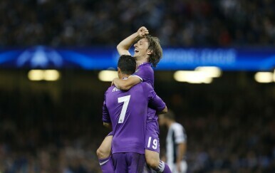 Luka Modrić i Cristiano Ronaldo