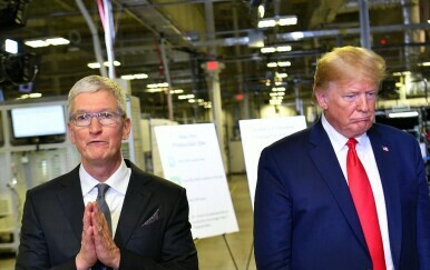 Tim Cook i Donald Trump