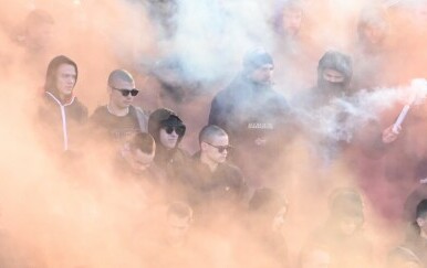 Torcida na treningu