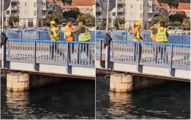 Tučnjava na omiškom mostu