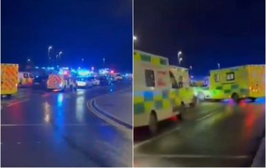 Napad u vlaku u Engleskoj