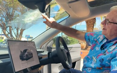VIDEO Meteorit udario u vjetrobransko staklo Tesle u vožnji? Znanstvenici istražuju slučaj