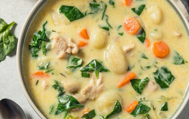 Kremasto varivo s piletinom i njokima recept