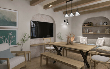 Podrum u Rijeci uređen poput najljepšeg prostora za život