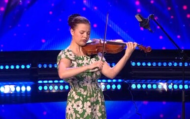 Patricija Avšić u sedmoj emisiji showa Supertalent