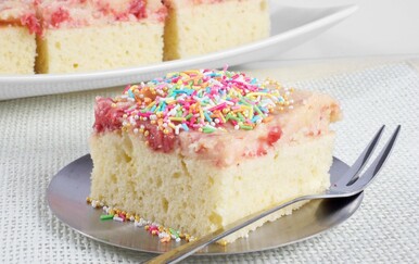 Meksički ružičasti kolač cortadillo recept