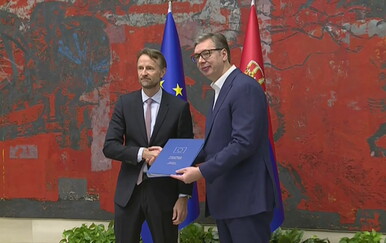 Andreas von Beckerath i Aleksandar Vučić