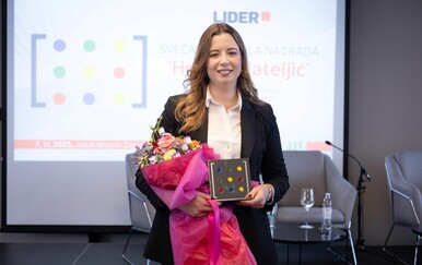 Novinarka Dnevnika Nove TV Sarah Viteškić dobila je nagradu Lidera - 2