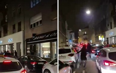 Policajac lovi maskirane muškarce u Zagrebu