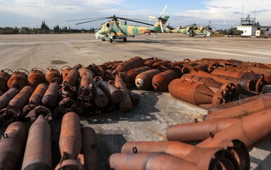 Helikopter i vojna municija, ilustracija