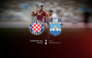 Prijenos utakmice uživo Hajduk - Osijek