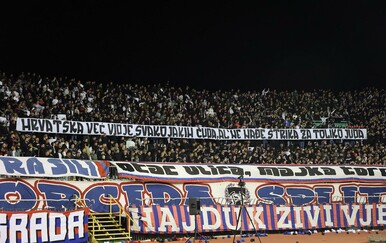 Transparent Torcide na Poljudu