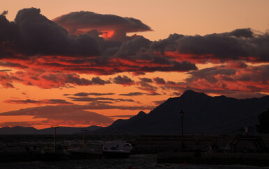 Zalazak nad Bračkim kanalom