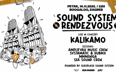Prvi Sound System Rendevouz uz KaliKamo, AmpliFyah & Sea Sound Crew, 14. 11. u Boogaloou