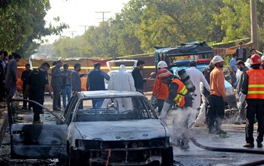 Posljedice eksplozije u Pakistanu
