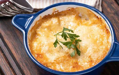 Francuska juha od luka s njokima recept