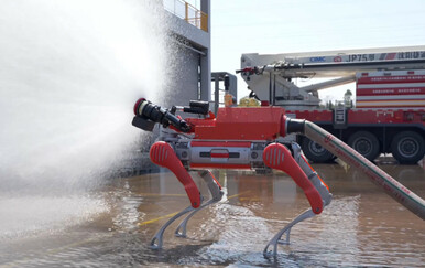 Ovako nešto bi trebalo i Hrvatima: Kineski roboti gase požare i pomažu vatrogascima