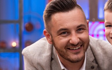 Chef Vukadin na snimanje MasterChefa došai u društvu sinčića