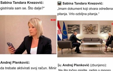 Ne nasjedajte! Širi se lažni intervju novinarke Sabine Tandare Knezović i Andreja Plenkovića