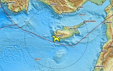 Potres pogodio Cipar