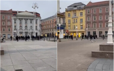 Masovna makljaža maskiranih muškaraca na zagrebačkom trgu: "Svi smo šokirani, policije nije bilo nigdje"
