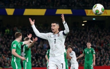 Portugal izgubio kod Irske u kvalifikacijama za SP 2026: Cristiano Ronaldo dobio crveni