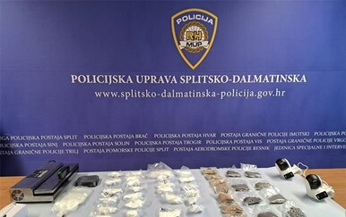 Policija PU splitsko-dalmatinske zaplijenila je drogu na području Sinja