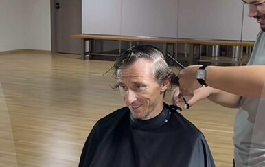 Luka Modrić se ošišao