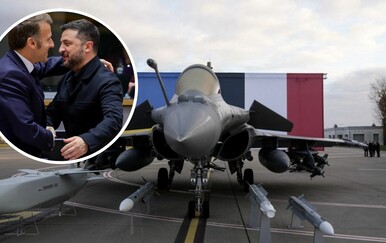 Macron i Zelenski, francuska vojna tehnika