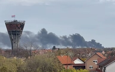 Zapalio se stiropor na vikendici u Vučedolu: Crni dim se vidio iznad Vukovara