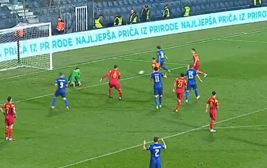 Golovi na utakmici Crna Gora - Hrvatska