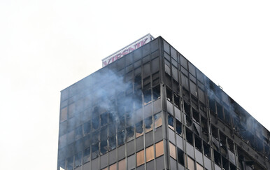 Izgorjela redakcija radiopostaje u zgradi Vjesnika