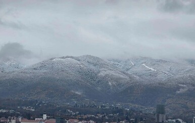 Snijeg na Medvednici
