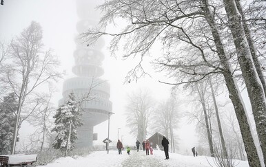 Snijeg na Sljemenu - 1