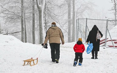 Snijeg na Sljemenu - 2